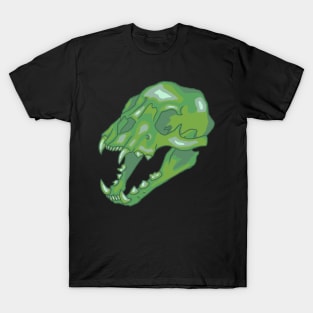 Neon Lion Skull T-Shirt